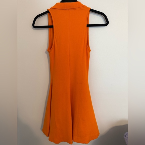 Zara Vibrant Orange Mini Dress - Picture 3 of 3